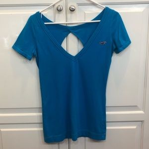 Hollister Open Back Tee Shirt